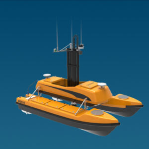 Convertible catamaran USV platform for hydrographic survey